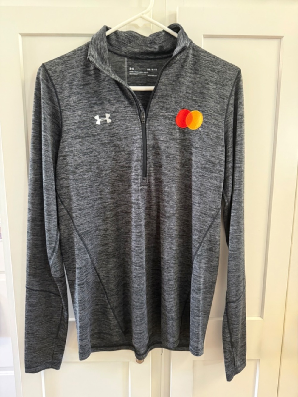 Mastercard Women's Under Armour Quarter Zip.  Size M